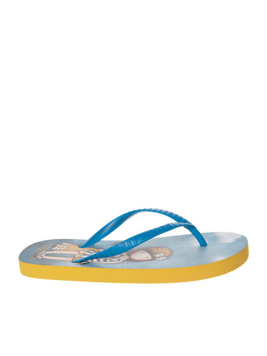Kids' Flip Flops Blue Belle