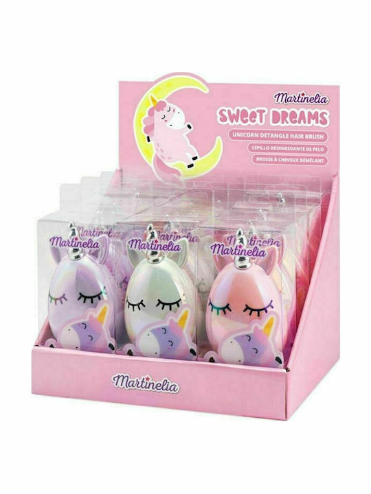 Martinelia Kids Hair Brush Unicorn Sweet Dreams White