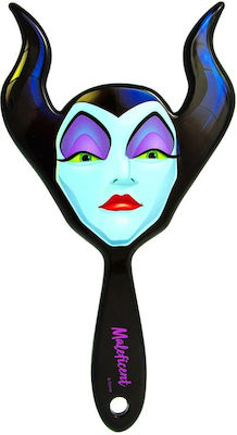 Mad Beauty Disney Villains Maleficent Brush Hair for Hair Styling Black