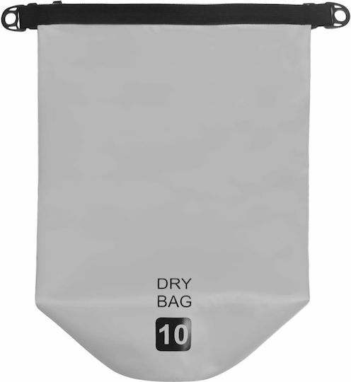 vidaXL Waterproof Bag Shoulder Bag from PVC Gray