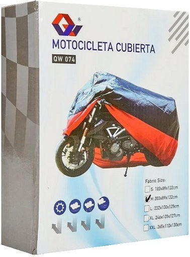 Κουκούλα Μηχανής Wasserdicht Mittel L203xB89xH122cm