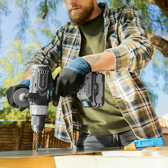 Cecotec CecoRaptor Perfect Impact Drill 4020 Ultra Percussive Drill Driver Battery Solo Brushless 20V