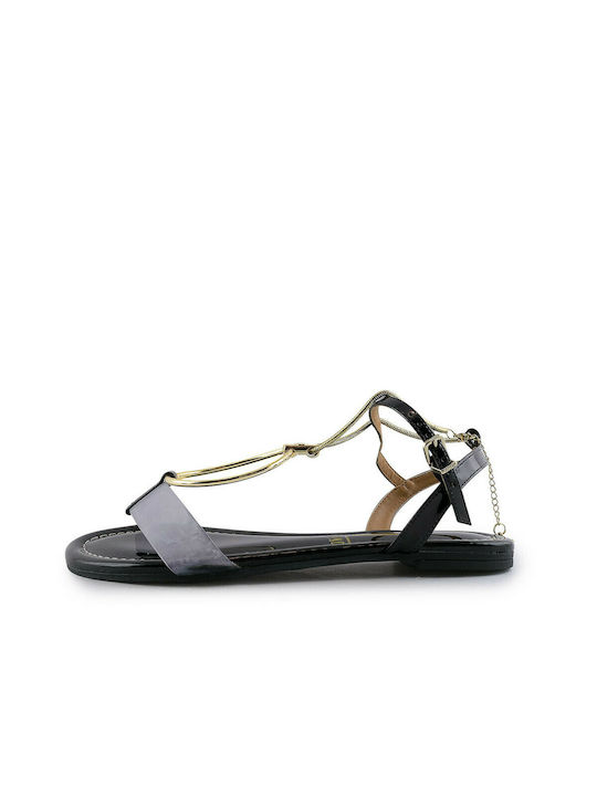 Vizzano 6235-1658 Women's Flat Sandals in Black Color