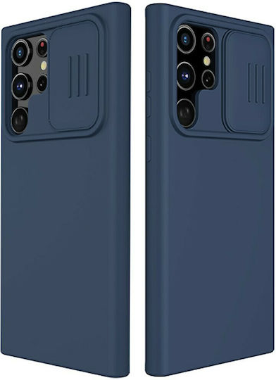 Nillkin CamShield Silky Задна корица Силикон 0.2мм Тъмно синьо (Galaxy S22 Ultra 5G)