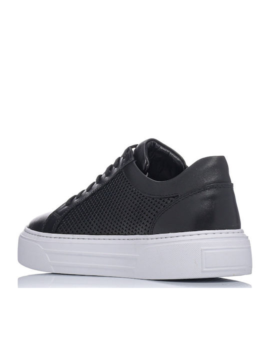Men's Flatforms Black Sneakers