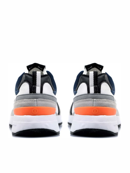 RW-01 Ανδρικά Ανατομικά Sneakers Λευκά
