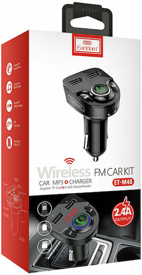 Earldom FM Transmitter Αυτοκινήτου ЕТ-M46 με Bluetooth / USB