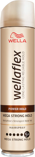 Wella Wellaflex Power Hold Лак за Леко Фиксиране 250ml