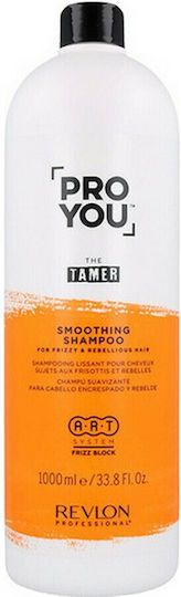 Revlon ProYou The Tamer Шампоан Изглаждане за Всички Типове Коса 1000мл