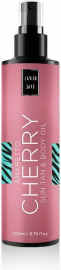 Lavish Care Sun Tan Amaretto Cherry Λάδι Μαυρίσματος Σώματος 200ml