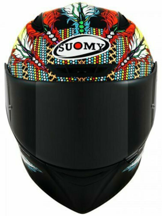 Suomy Track-1 Chieftain Multi Matt Black Κράνος Μηχανής Full Face ECE 22.06 1350gr