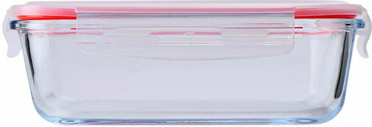 Benetton Rainbow Lunchbox Glas Rot 1000ml 1Stück