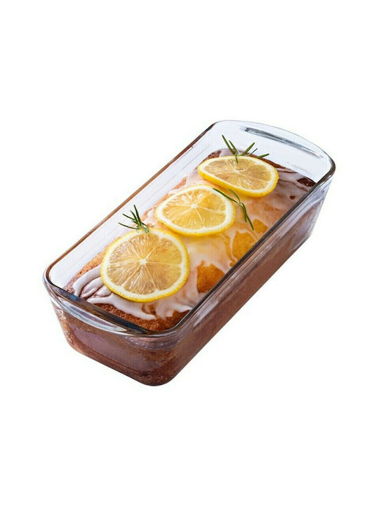Ocuisine Rechteckig Feuerfestes Geschirr Glas 29x12x8cm 1Stück