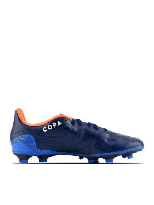 Copa Sense.4 Kids Molded Soccer Shoes Blue