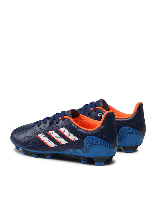 Copa Sense.4 Kids Molded Soccer Shoes Blue