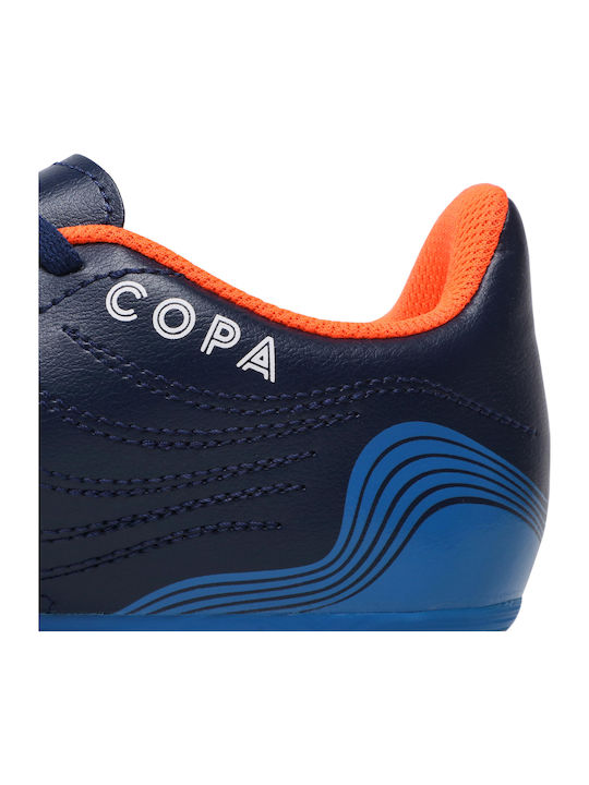 Copa Sense.4 Kids Molded Soccer Shoes Blue