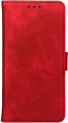 Rosso Element Synthetic Leather Wallet Red (Galaxy A53)