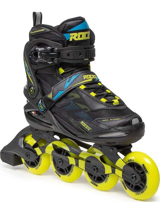 Roces Helium II TIF Inline Rollers Μαύρα Ενηλίκων