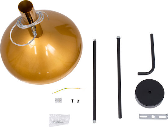 GloboStar Katie Pendant Light Gold Bell with Socket E27 35x35x120cm