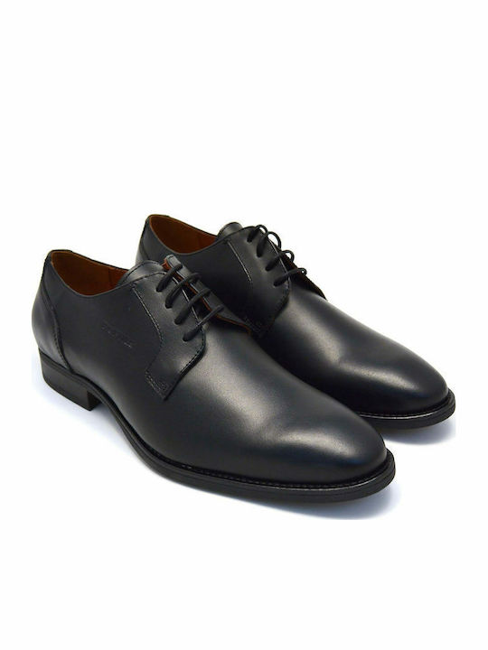 -1040 Leder Herren Freizeitschuhe Anatomisch Schwarz