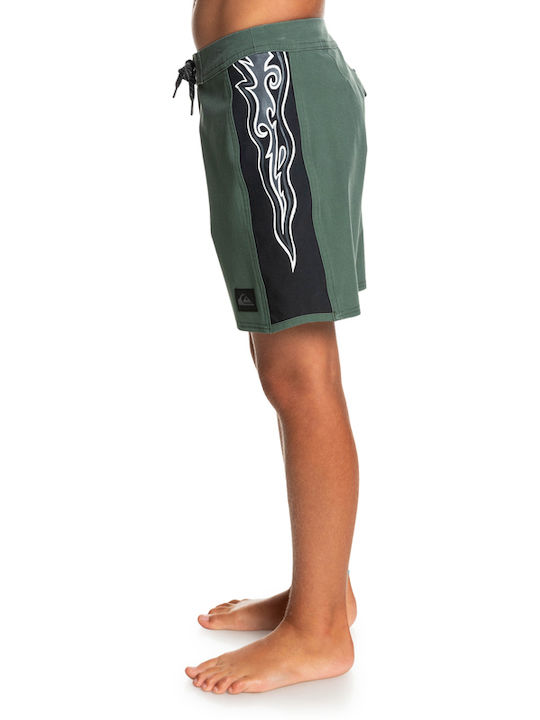 Quiksilver Surfsilk Kids Swimwear Swim Shorts Khaki