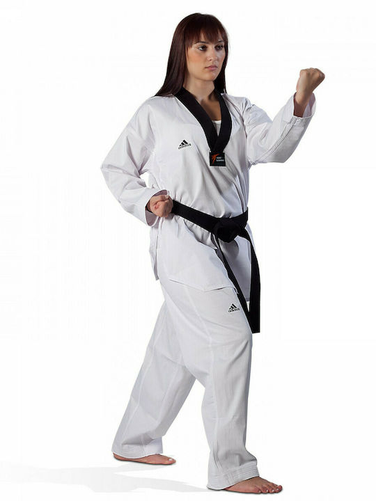 Adidas Taekwondo WT Champion II ADITH02 Στολή Taekwondo Γυναικεία Λευκή