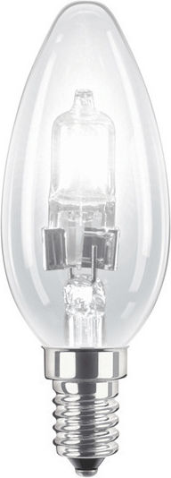 Elvhx Λάμπα Αλογόνου για Ντουί E14 με Ισχύ 42W 220-240V