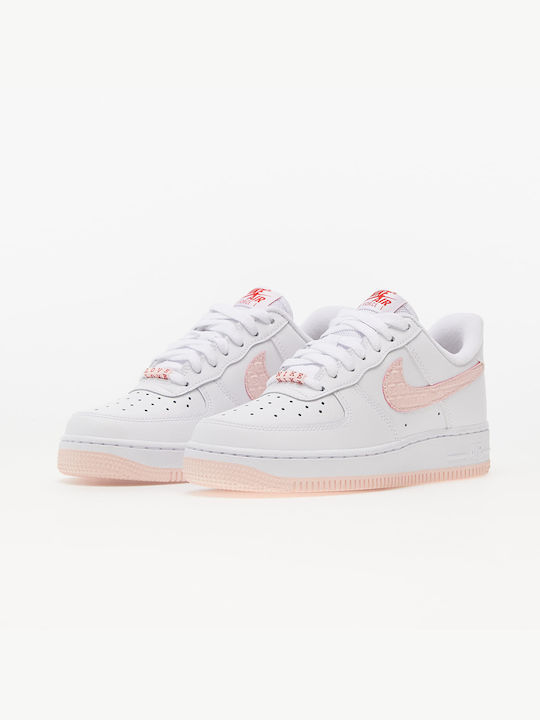 Air Force 1 '07 Damen Sneakers White / Atmosphere / University Red / Sail