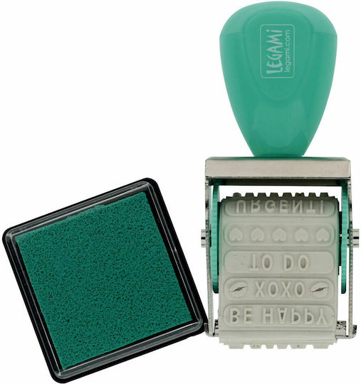 Legami Milano Σφραγίδες Just My Type - Rotating Stamp With Ink Pad