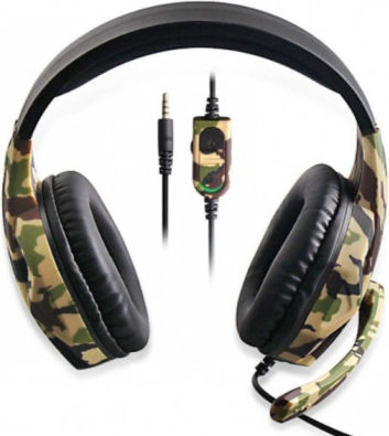 SEZ-881 Über Ohr Gaming-Headset mit Verbindung 3,5mm Camo