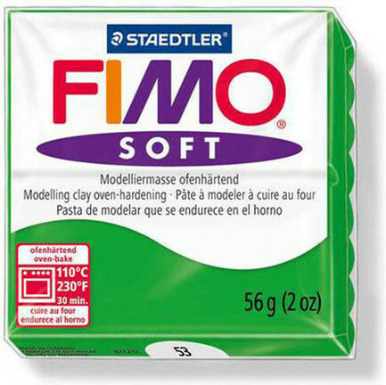 Staedtler Fimo Soft Polymeres Modelliermasse Grüne 57g