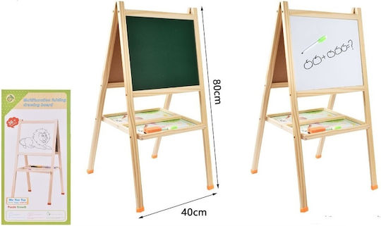 Magnetische Tafel Beidseitig Boden 40x40x80cm