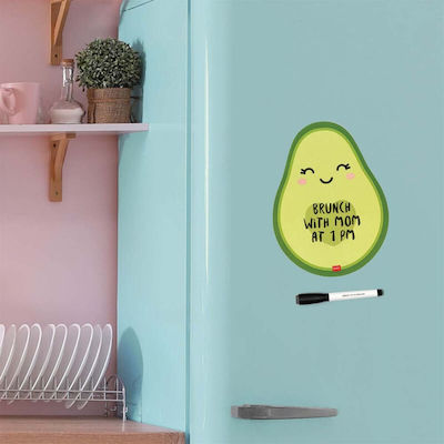 Legami Milano Avocado Kids Magnetic Board / Markerboard 21x28cm