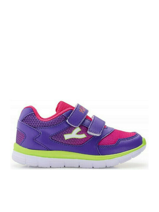 Sport-Sneakers YUP fuchsia cu halate de protecție Copii fată (S316100275535)