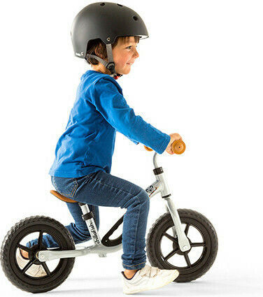 Chillafish Kids Balance Bike Charlie Silver