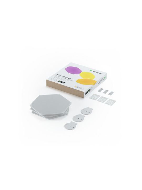 Nanoleaf Διακοσμητικό Φωτιστικό Shapes Hexagons Expansion 3-pack LED RGB Hexagon 3τμχ