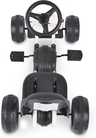 Colorado Go Kart One-Seater with Pedal White