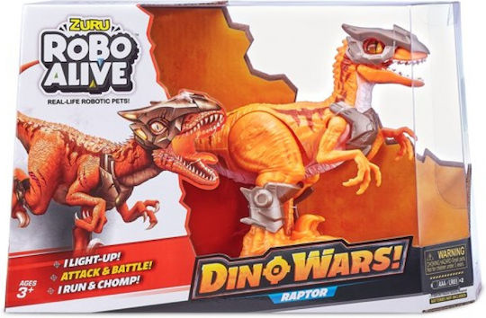 Zuru Zuru Robo Alive Dino Wars Raptor Ηλεκτρονικό Ρομποτικό Παιχνίδι για 3+ ετών
