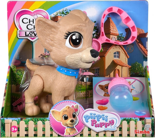Simba Chi Chi Love Pii Pii Puppy Robi Pee Elektronisches Robotik-Spiel für 3+ Jahre