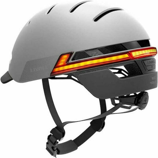 Livall BH51M Helmet for Electric Scooter in Gray Color
