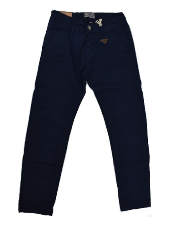 Joyce Boys Fabric Trouser Navy Blue