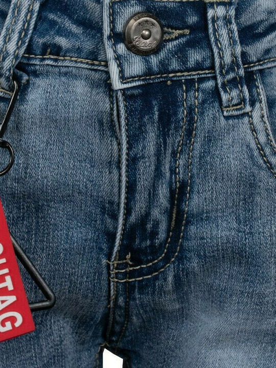 Kinder Schlaghose Jeans Blau