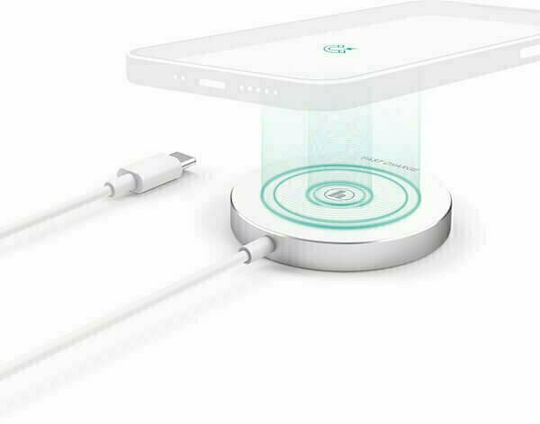 HAMA Magsafe-Ladegerät 15W Weiß