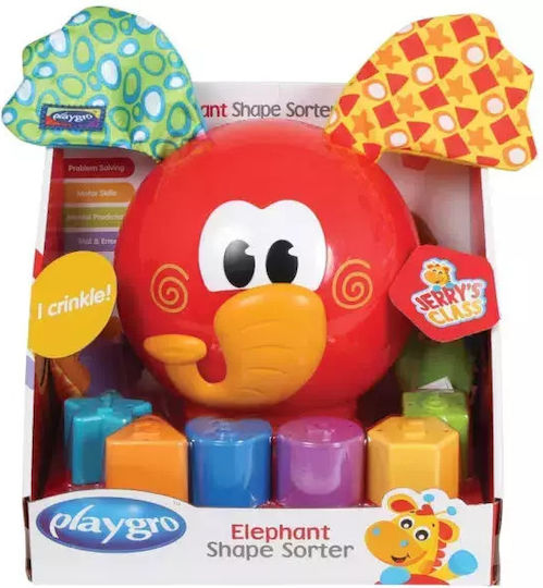 Playgro Играчка за сортиране на форми със звуци за 6++ месеца