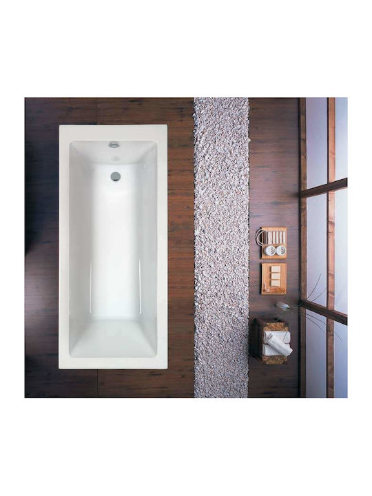 Acrilan Minimal Line Μπανιέρα Ακρυλική 150x70cm