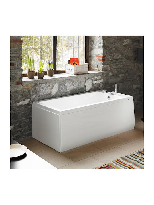 Acrilan Minimal Line Μπανιέρα Ακρυλική 150x70cm
