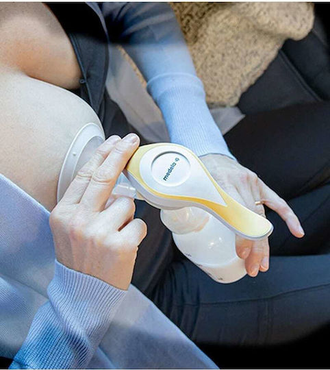 Medela Manual Single Breast Pump Yellow
