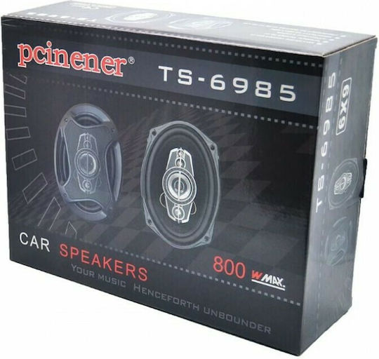 Pcinener Σετ Ηχεία Αυτοκινήτου 6x9" με 150W RMS (4 Δρόμων)
