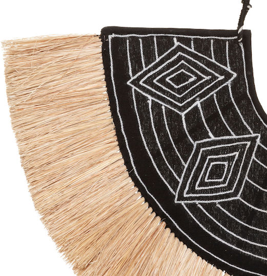 Atmosphera Κρεμαστό Διακοσμητικό από Ψάθινο Υλικό Raffia 67x39cm