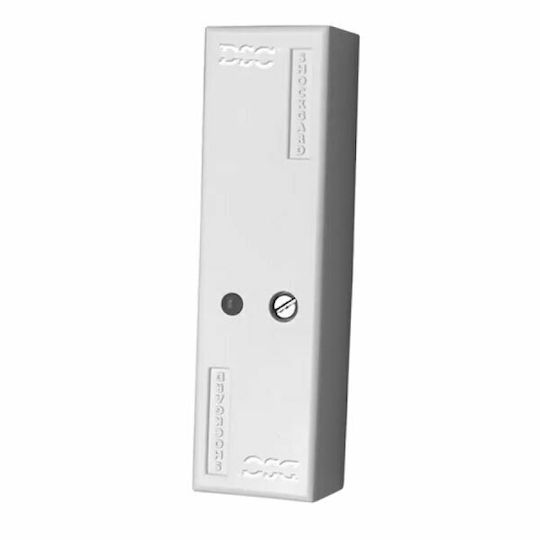 DSC Glass Break Sensor with Range 3m Crystal Breakage in White Color